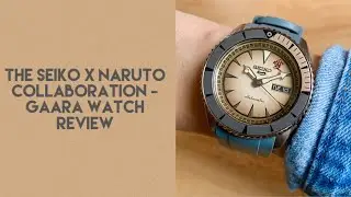 Обзор часов Seiko x Naruto - Gaara