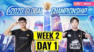 [Bahasa] PMGC 2020 League W2D1 | Qualcomm | PUBG MOBILE Global Championship | Week 2 Day 1