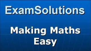 The Expected Mean E(X) : ExamSolutions
