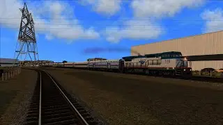 Open Rails: Amtrak surfline horizon set run | D.C