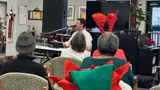 Caring Connections Christmas Party - Oh Come Oh Ye Faithful Noah Lis