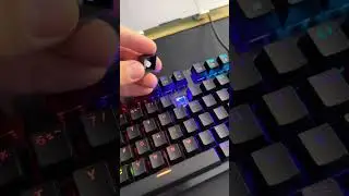 Teclado mec&aacute;nico gamer #gamer #tecladomecanico