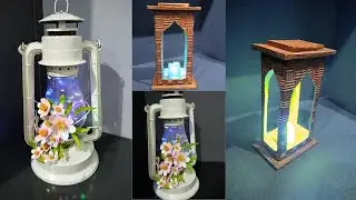 Turn OLD Stuff Into AMAZING Table Lamps //  home Decor