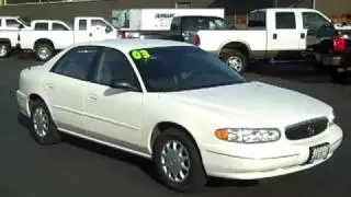 2003 Buick Century Custom White Art Gamblin Motors Chris Streuli V2142