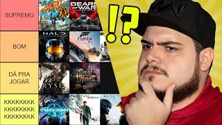 TIER LIST DE JOGOS EXCLUSIVOS DE XBOX ONE! - SID&Atilde;O DO GAME