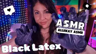 ASMR Black Latex long Nails