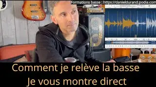 Débuter la basse : je vous montre comment je repique une ligne