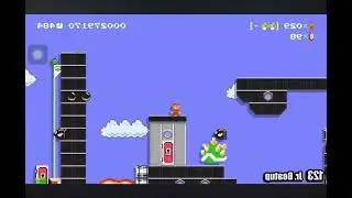 256 ways Super mario maker 1 2 and reversed 8x speed 
