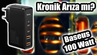 Aynı Arızadan Daha Öncede Geldi! Bu Cihazda Kronik mi? Baseus 100 Watt Şarj Cihazı
