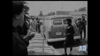 A Live Black Panthers Free Huey Rally Filmed in Aug 1968