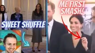 Reacting Meghan Vs Catherine Manners #meghanmarkle #princesskate