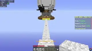 Hypixel bridge practice WR 0.936 (No hacks, no carpets, new glitch)