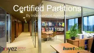 Hoyez Partition Systems - Exclusive To HuntOffice Interiors!