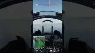 Missile knows where it is at all times! #simulatorbattle #warthunder #fox3 #shorts #gaming
