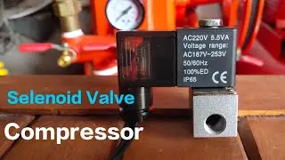 SELENOID VALVE KOMPRESOR CARA KERJA