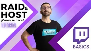 Twitch: c&oacute;mo alojar contenidos de otros canales (RAID y HOST)