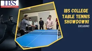🏓 Smashes, spins & pure skill &mdash; reliving the epic Table tennis tournament by Sports Club of IBS Pune
