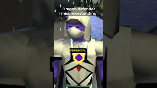 Недоразумение с Защитником Дракона #osrs #shorts