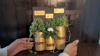 ⭐ New Year, New Beginning | Flower Vase from Waste ♻️