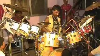 Amazing drums solo by drummer sridhar