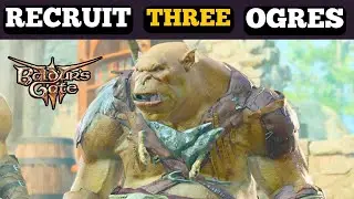 Baldur's Gate 3 - Recruits 3 Orgres in Blighted Village