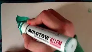 Grof full metal ink + molotow marker Review