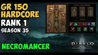 LoD Nova Necromancer GR 150 Hardcore Solo Self Found Season 35