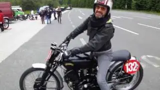 Vincent Black Lightning road test