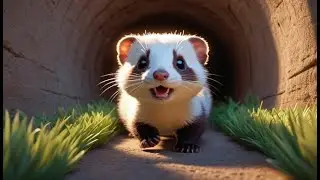 Furry Ferret Tunnels Cozy | English Nursery Rhyme | Kids Songs | Baby Music