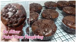 Tanpa Mixer, Hanya di aduk-aduk saja , Rasanya nyoklat banget, Brownies fudgy cup