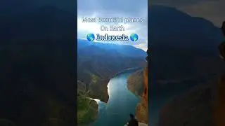 Most beautiful places in Indonesia 💯💯 #shorts #nature #travel