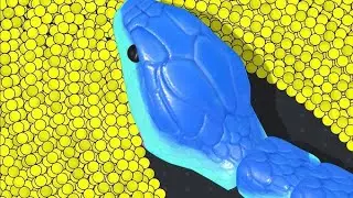 Snake Clash.io Gameplay – Fastest Snake Battle Ever! #games 