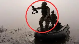How Ukraine&rsquo;s ELITE Soldiers Fought Off Russian Forces in River Combat *REAL FOOTAGE*