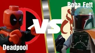 Lego Boba Fett vs Deadpool