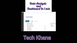 Data Analysis & Dashboard in 1 min Using Python #pythonhacks #Pythontutorial #pythonfordatascience