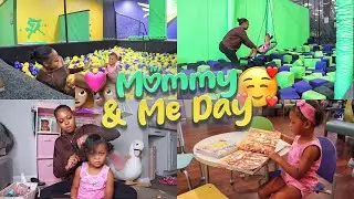 Mommy & Me MONDAY Funday Vlog: Nyielle had a doctor&rsquo;s appointment, Shopping, + Trampoline Park