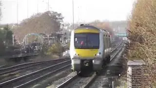 Chiltern Railways Class 168's at speed compilation
