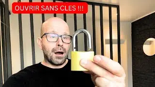 Ouvrir UN CADENAS sans cl&eacute;s | crochetage