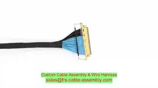 ODU AMC High-Density wiring harness engineer to order for mission computer m