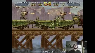 🔴 LIVE METAL SLUG X EM DUPLA NO FIGHTCADE COM FACECAM!