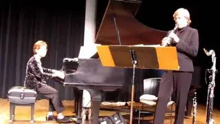 Frevo composed by Egberto Gismonti, and performed by Amy Rubin, piano and Mary Kantor, Clarinet