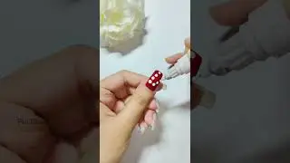✨🧷 Easy Nail Art Design with Safety Pin At Home 💅🏡 #nailart #piubhol #shorts