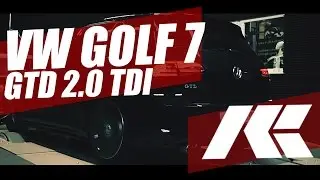 VW Golf 7 GTD 2.0 TDI powered by Kuzka Performance