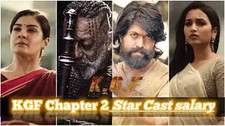 KGF Chapter 2 Star cast fees, KGf movie star cast salary, KGf cast fees hindi, make gk word, 2022