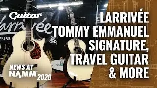 Check out Tommy Emmanuel's new signature 12-fret Larriv&eacute;e guitar #NAMM2020