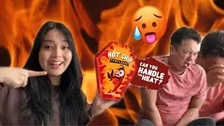 Hot chip challenge | my dad reaction | TibgalNyingtse | #spicychipchallenge  #tibetanvlogger #vlog
