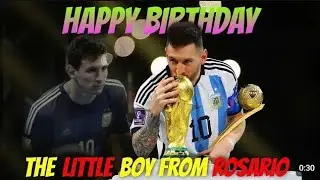 Messi Birthday Whatsapp Status || Lionel Messi Birthday Status || Messi Birthday Status