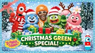 Gabba Gang's Green Fun! - Yo Gabba Gabba | WildBrain Play House | Merry Christmas Compilation! 🎁