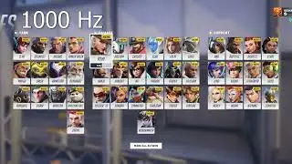 Overwatch - Bug with menu heroes
