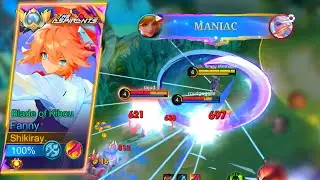 МАНЬЯК!☠️ ФАННИ АСПИРАНТ! FULL GAMEPLAY! MOBILE LEGENDS BANG BANG 